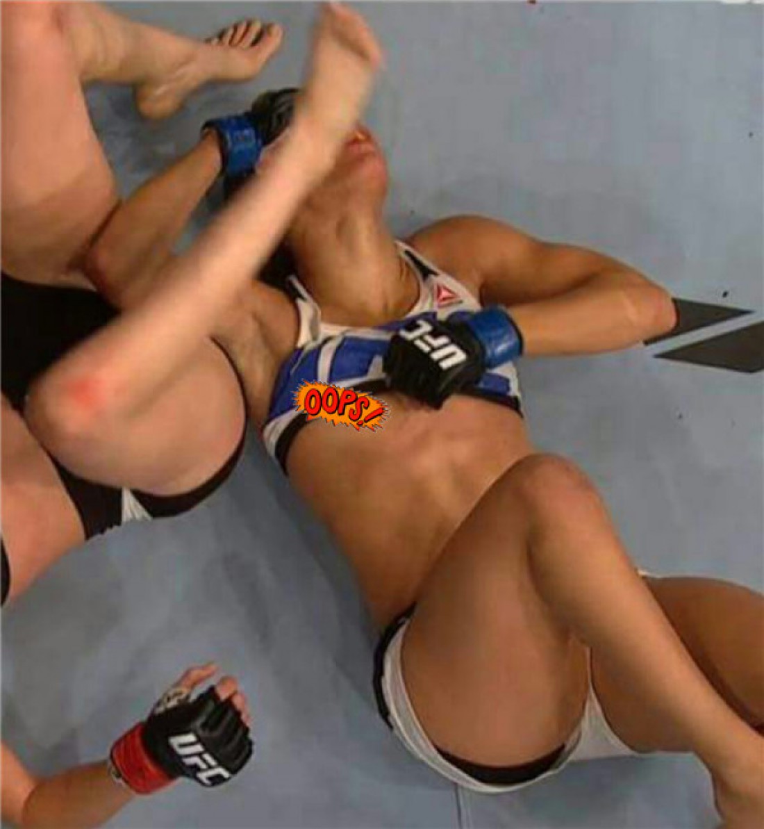 Элизабет - боец UFC. 